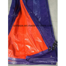 Blue Orange Waterproof PE Tarpaulin Cover